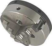 Фото 6 Патрон токарный 3-х кулачковый 80 мм, К01-80B (под фланец)