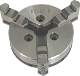 Фото 5 Патрон токарный 3-х кулачковый 80 мм, К01-80B (под фланец)