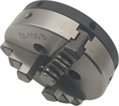 Фото 3 Патрон токарный 3-х кулачковый 100 мм, К01-100B (под фланец)