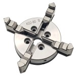 Фото 5 Патрон токарный 4-х кулачковый 80 мм, К02-80B (под фланец)