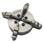 Фото 3 Патрон токарный 4-х кулачковый 100 мм, К02-100B (под фланец)