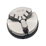 Фото 6 Патрон токарный 3-х кулачковый 63 мм, К01-63 с резьбой М14х1