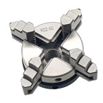 Фото 3 Патрон токарный 4-х кулачковый 50 мм, К02-50 с резьбой М14х1