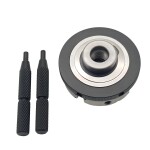 Фото 1 Патрон токарный 4-х кулачковый 63 мм, К02-63 с резьбой М14х1