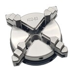 Фото 4 Патрон токарный 4-х кулачковый 63 мм, К02-63 с резьбой М14х1