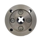 Фото 3 Патрон 4-х кулачковый, К72-100, 100 мм независимое перемещение с отверстиями