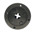 Фото 3 Патрон 4-х кулачковый, К72-125, 125 мм независимое перемещение с отверстиями