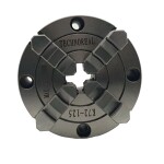 Фото 4 Патрон 4-х кулачковый, К72-125, 125 мм независимое перемещение с отверстиями