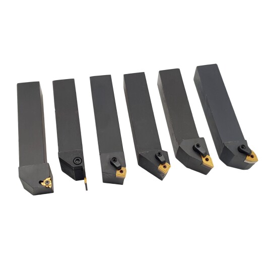 Фото Комплект резцов со сменными пластинами 32х32 мм, 6 шт.