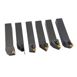 Фото Комплект резцов со сменными пластинами 32х32 мм, 6 шт.